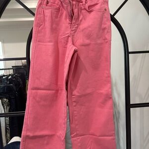Judy Blue Pink Ankle & Cropped Jeans